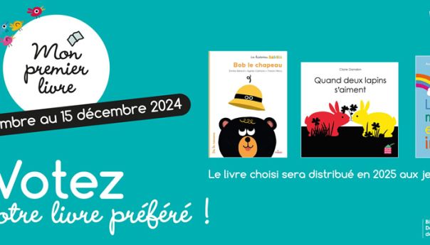 « Mon premier livre », votez pour votre album préféré !