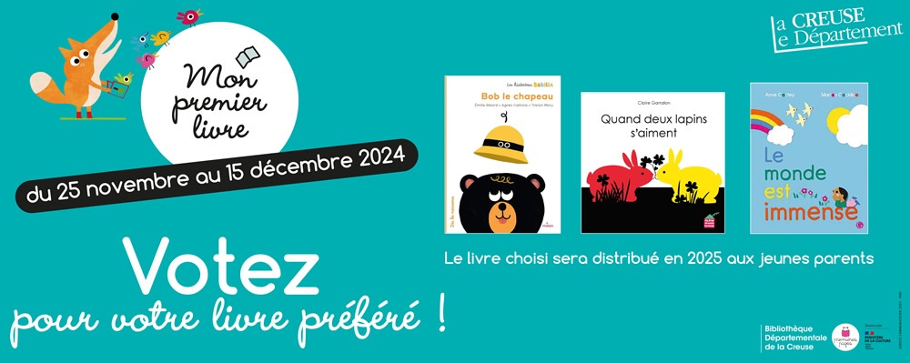 « Mon premier livre », votez pour votre album préféré !